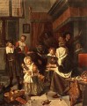 聖ニコラスの祝日 オランダの風俗画家ヤン・ステーン